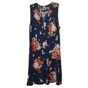 Old Navy Pintuck Swing Dress, Medium Tall